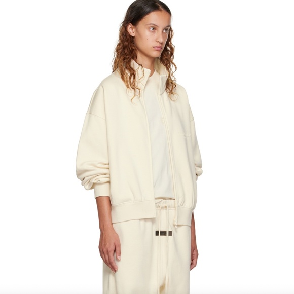 Fear Of God Essentials full zip jacket Off-White, XXS - Picture 1 of 7
